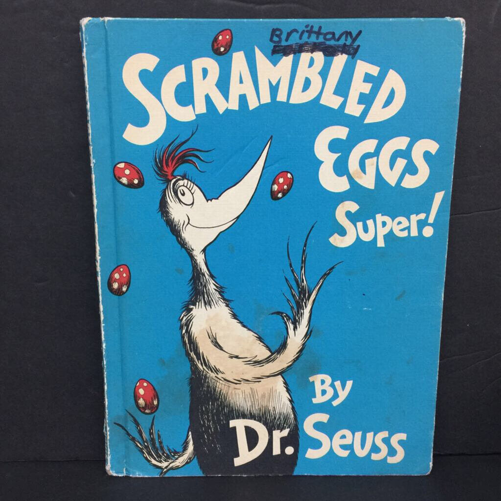 Scrambled Eggs Super! (Dr. Seuss) (Book Club Edition) -dr. seuss hardcover