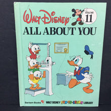Load image into Gallery viewer, Walt Disney All About You (Fun-To-Learn Library Vol. 11) (Mickey &amp; Friends) -character hardcover
