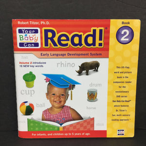 Book 2 (Your Baby Can Read!: Early Language Development System) (Robert Titzer) -educational paperback