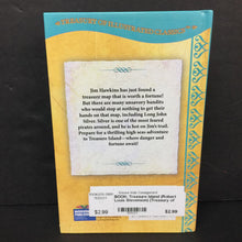 Load image into Gallery viewer, Treasure Island (Robert Louis Stevenson) (Treasury of Illustrated Classics) -classic chapter hardcover
