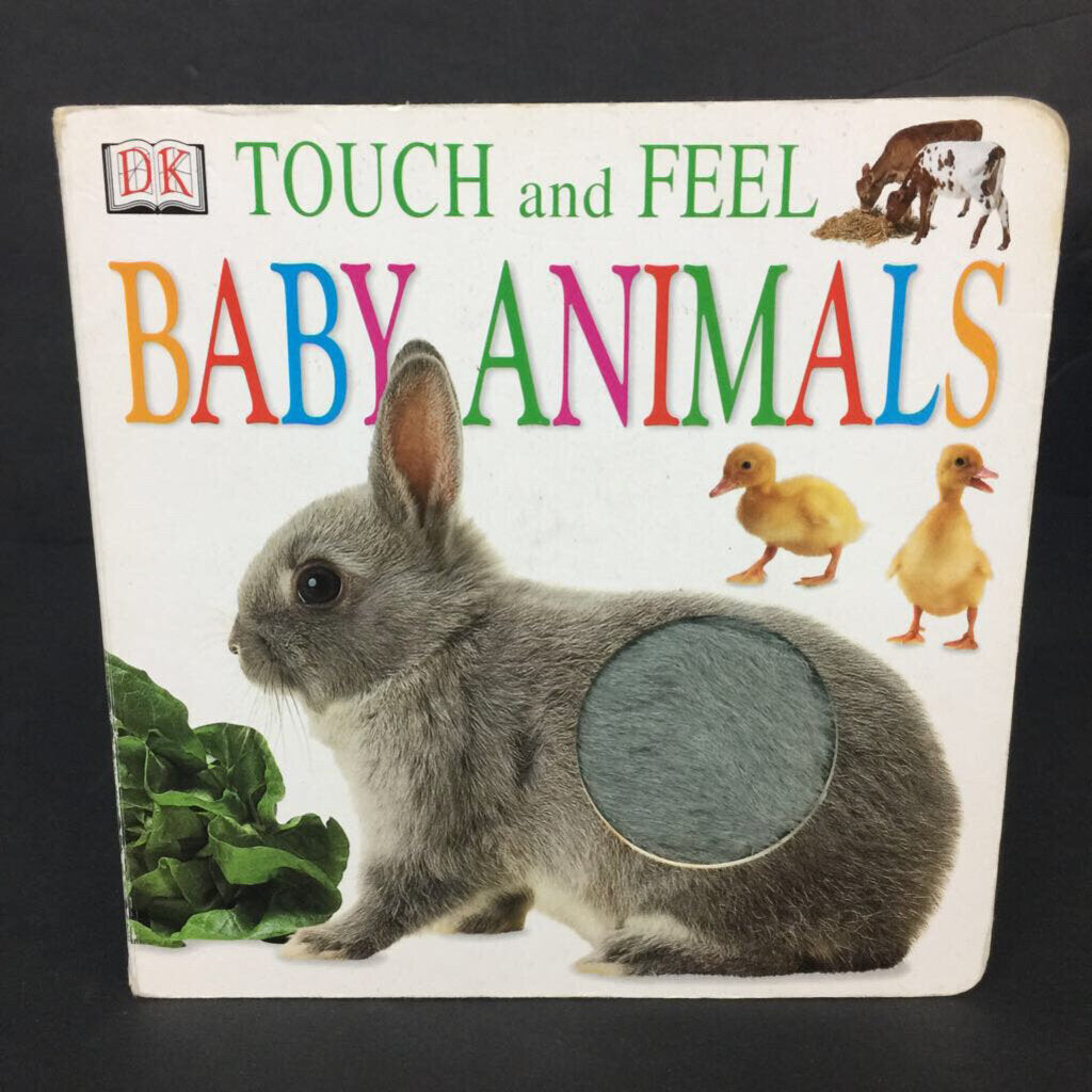 Baby Animals (DK) -touch & feel board