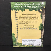 Load image into Gallery viewer, Sunset of the Sabertooth (Magic Tree House) (Mary Pope Osborne) -series paperback
