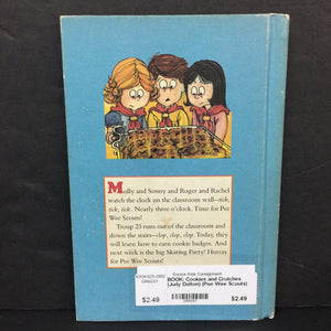 Cookies and Crutches (Judy Delton) (Pee Wee Scouts) -series hardcover