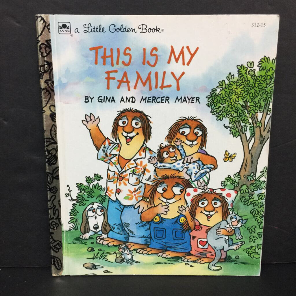 This Is My Family (Gina & Mercer Mayer) (Little Critter) (Golden Book) -character hardcover