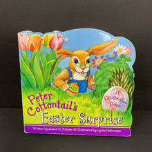 Load image into Gallery viewer, Peter Cottontail's Easter Surprise (Lift-the-Flap) (Joseph R. Ritchie) (Season: Spring, Holiday) -board
