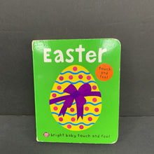Load image into Gallery viewer, Easter (Roger Priddy Baby) (Season: Spring, Holiday)-touch &amp; feel board

