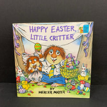 Load image into Gallery viewer, Happy Easter, Little Critter (Golden Book) (Mercer Mayer) (Season: Spring, Holiday) (Golden Look-Look Book) -character paperback
