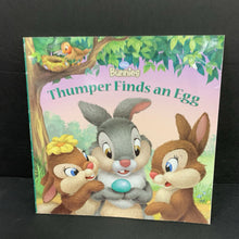 Load image into Gallery viewer, Thumper Finds an Egg (Disney Bunnies) (Laura Driscoll) (Season: Spring, Holiday: Easter) -character paperback
