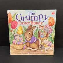 Load image into Gallery viewer, The Grumpy Easter Bunny (Justine Korman) (Season: Spring, Holiday) -paperback
