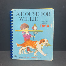 Load image into Gallery viewer, A House for Willie: A Story About Time (A Golden Preschool Learning Book) (Math) (Jane Britten) -educational board
