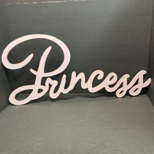 Wooden Princess Sign