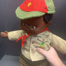 Load image into Gallery viewer, African American Boy Scout Baby Doll
