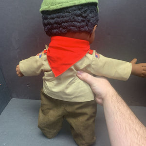 African American Boy Scout Baby Doll