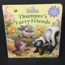 Load image into Gallery viewer, Thumper&#39;s Furry Friends (Disney Bunnies) (Kelsey Skea) -character touch &amp; feel board
