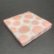 Load image into Gallery viewer, 24pk Chevron Polka Dot Beverage Napkins (NEW)
