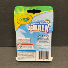 Load image into Gallery viewer, 4pk Washable Sidewalk Chalk (NEW)
