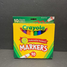 Load image into Gallery viewer, 10pk Broad Line Classic Colors Markers (NEW)
