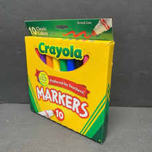 Load image into Gallery viewer, 10pk Broad Line Classic Colors Markers (NEW)
