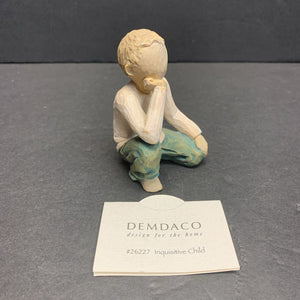 Inquisitive Child Figurine
