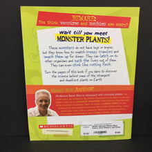 Load image into Gallery viewer, Monster Plants: Meat Eaters, Real Stinkers, and Other Leafy Oddities (Environment) (Barry Rice) -educational paperback
