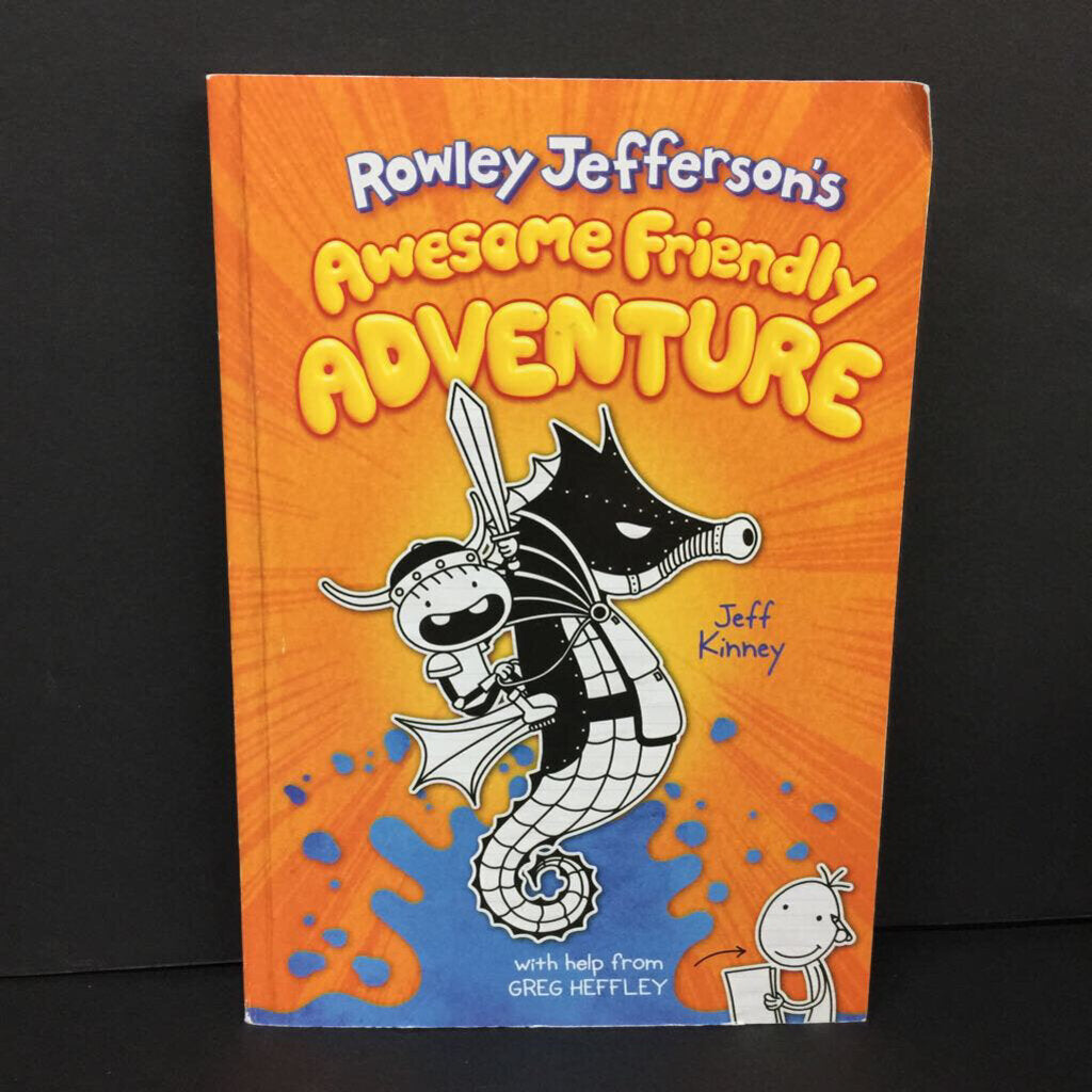 Rowley Jefferson's Awesome Friendly Adventure (Jeff Kinney) -series paperback