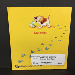 Tiny Puppies: A Counting Book (Math) -educational paperback