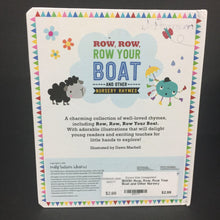 Load image into Gallery viewer, Row, Row, Row Your Boat and Other Nursery Rhymes -board
