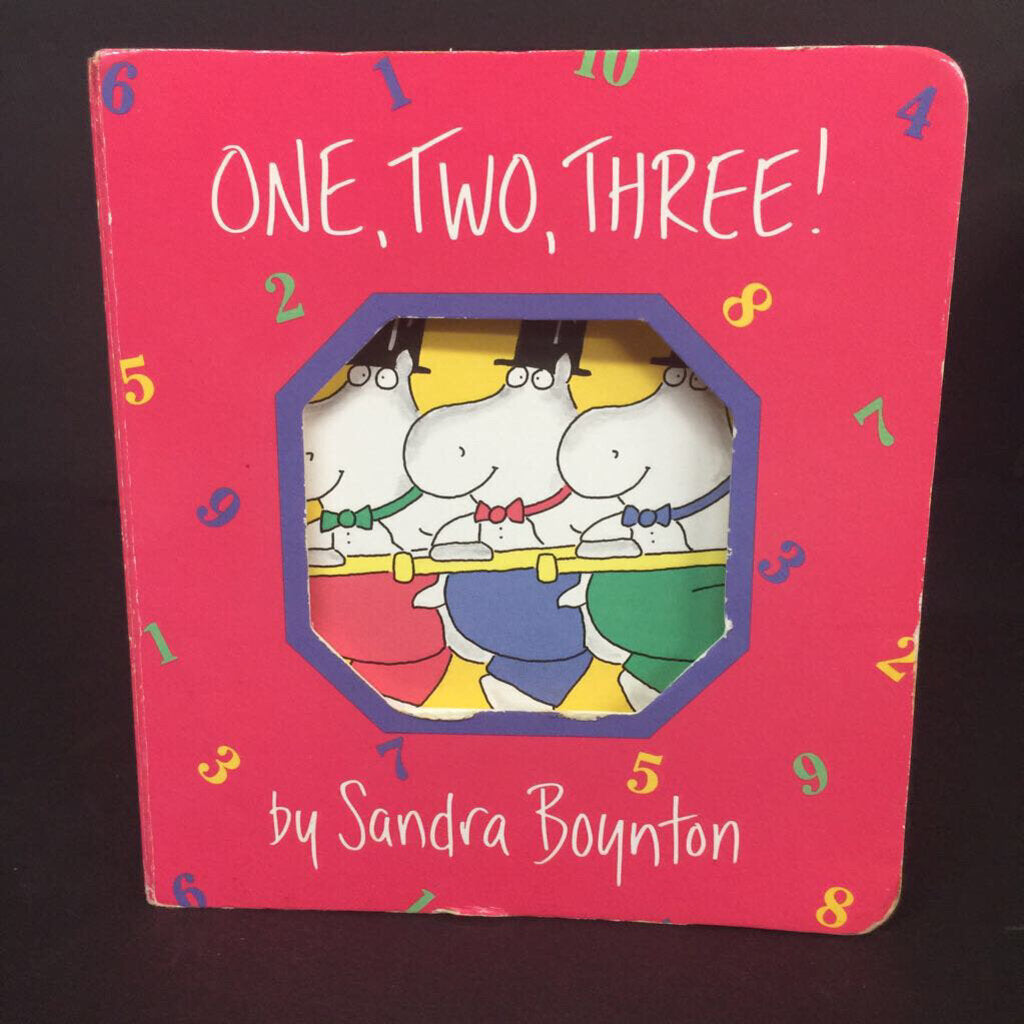 One, Two, Three! (Sandra Boynton) -board