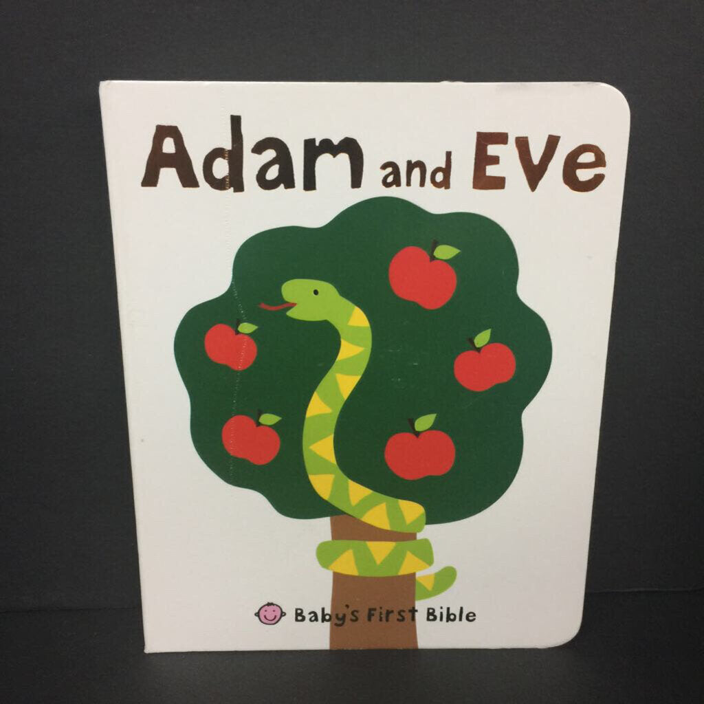 Adam and Eve (Roger Priddy Baby) (Baby's First Bible) -religion board