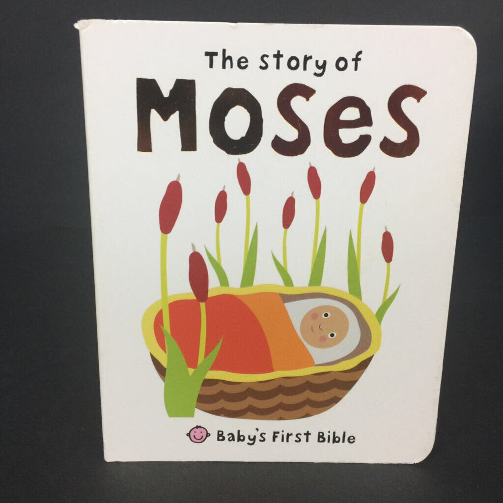 The Story of Moses (Roger Priddy Baby) (Baby's First Bible) -religion board