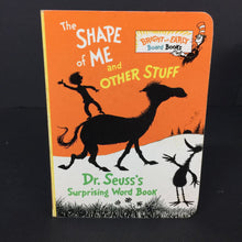 Load image into Gallery viewer, The Shape of Me And Other Stuff: Dr. Seuss&#39;s Surprising Word Book -dr seuss board
