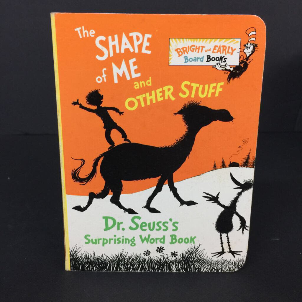 The Shape of Me And Other Stuff: Dr. Seuss's Surprising Word Book -dr seuss board