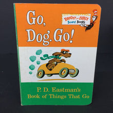 Load image into Gallery viewer, Go, Dog, Go!: Book of Things That Go (P.D. Eastman) -dr seuss board
