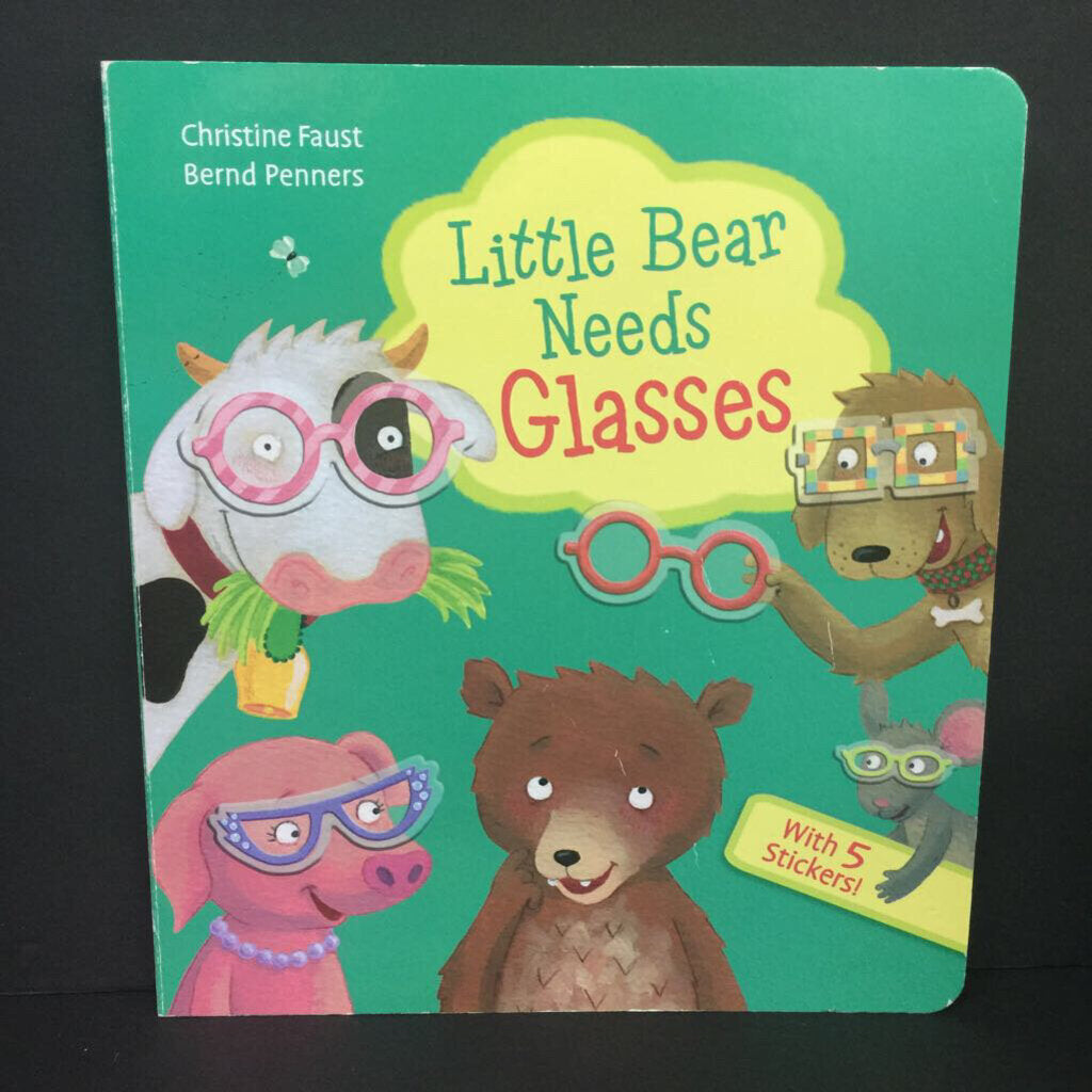 Little Bear Needs Glasses (Christine Faust & Bernd Penners) -board
