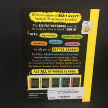 Load image into Gallery viewer, Everything You Need to Ace WORLD HISTORY in One Big Fat Notebook (The Complete Middle School Guide) (Ximena Vengoecheo &amp; Michael Lindblad) (Notable Event) -educational paperback
