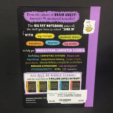 Load image into Gallery viewer, Everything You Need to Ace COMPUTER SCIENCE and CODING in One Big Fat Notebook (The Complete Middle School Guide) (Grant Smith) (Math) -educational paperback
