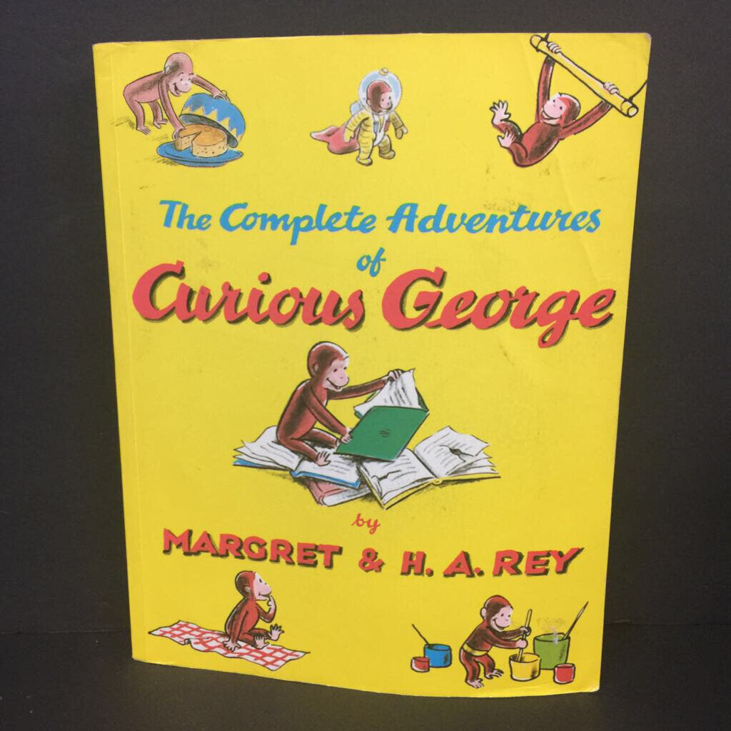 The Complete Adventures of Curious George (Margret & H.A. Rey) -character paperback