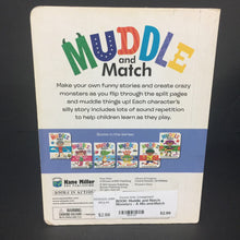 Load image into Gallery viewer, Muddle and Match: Monsters - A Mix-and-Match Book -board

