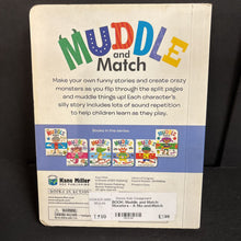 Load image into Gallery viewer, Muddle and Match: Monsters - A Mix-and-Match Book -board
