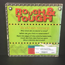 Load image into Gallery viewer, Rough &amp; Tough Tractors &amp; Trucks (Vehicles) -educational board

