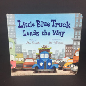 Little Blue Truck Leads The Way (Alice Schertle) -board