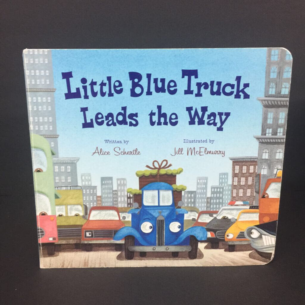 Little Blue Truck Leads The Way (Alice Schertle) -board
