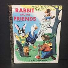 Load image into Gallery viewer, Rabbit and His Friends (Golden Book Vintage Collectible 1982) (Richard Scarry) -hardcover
