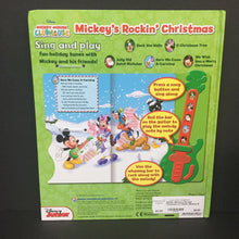 Load image into Gallery viewer, Mickey&#39;s Rockin&#39; Christmas w/ Guitar (Mickey &amp; Friends / Disney Mickey Mouse Clubhouse) (Season: Winter, Holiday) -character sound board
