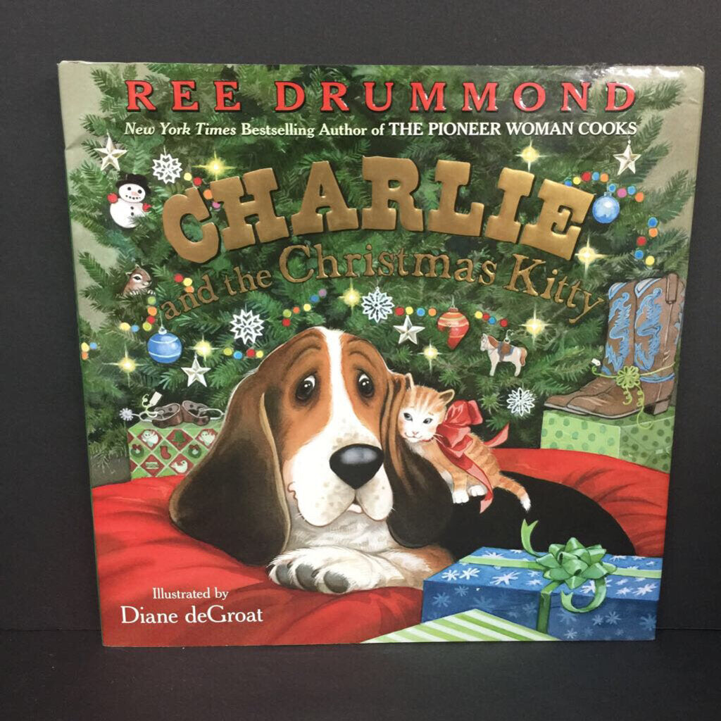 Charlie and the Christmas Kitty (Ree Drummond) (Season: Winter, Holiday) -character hardcover