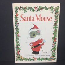 Load image into Gallery viewer, Santa Mouse (Season: Winter, Holiday: Christmas) -hardcover
