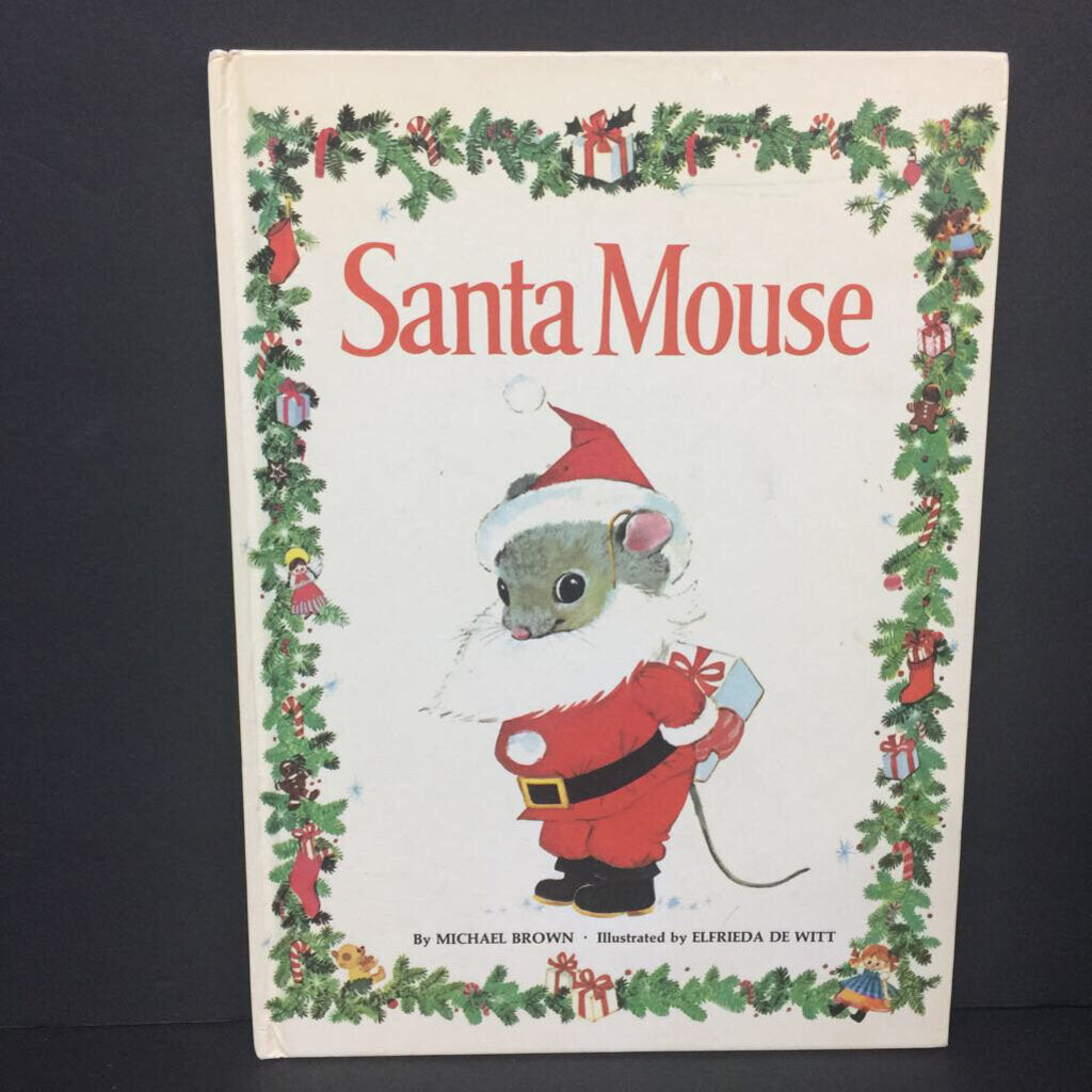 Santa Mouse (Season: Winter, Holiday: Christmas) -hardcover