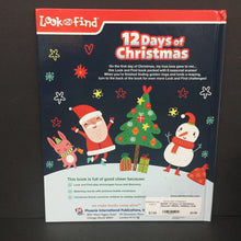 Load image into Gallery viewer, 12 Days of Christmas (Season: Winter, Holiday) -look &amp; find hardcover
