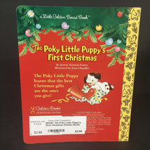 Load image into Gallery viewer, The Poky Little Puppy&#39;s First Christmas (Golden Book) (Justine Korman Fontes) (Season: Winter, Holiday) -board
