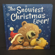 Load image into Gallery viewer, The Snowiest Christmas Ever! (Jane Chapman) (Season: Winter, Holiday) -board
